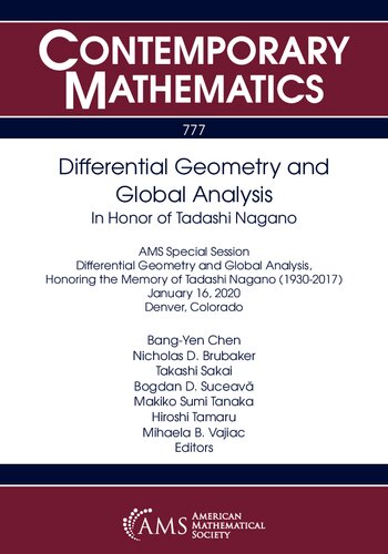 Differential Geometry and Global Analysis: In Honor of Tadashi Nagano