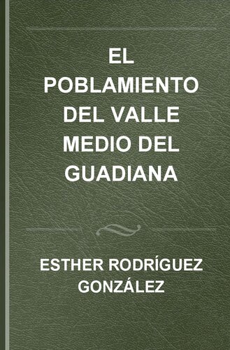 El poblamiento del valle medio del Guadiana durante la I Edad del Hierro