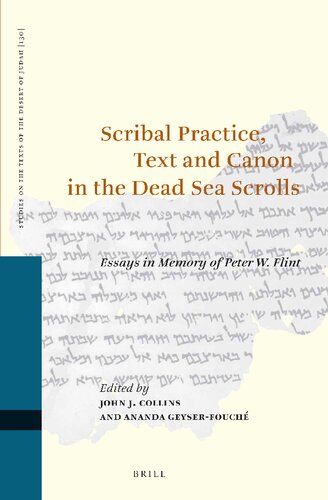 Scribal Practice, Text and Canon in the Dead Sea Scrolls (Studies on the Texts of the Desert of Judah, 130)