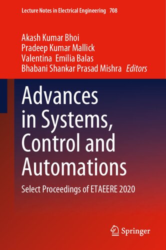 Advances in Systems, Control and Automations: Select Proceedings of ETAEERE 2020 (Lecture Notes in Electrical Engineering, 708)