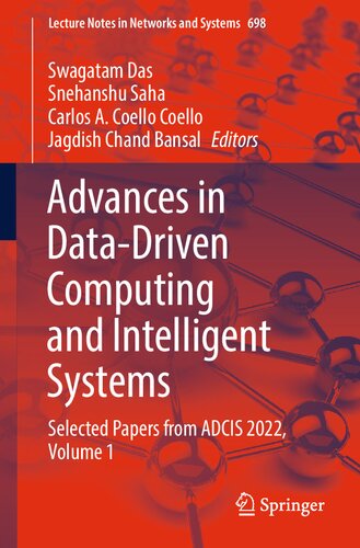 Advances in Data-Driven Computing and Intelligent Systems: Selected Papers from ADCIS 2022, Volume 1 (Lecture Notes in Networks and Systems, 698)