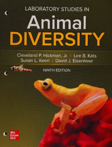 Laboratory Studies for Animal Diversity