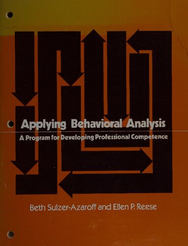Applying Behavioral Analysis: A Program for Developing Competence
