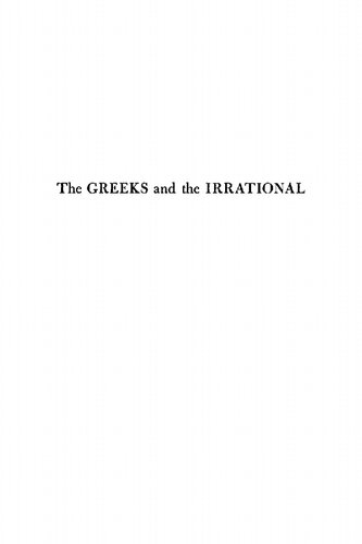 The Greeks and the Irrational