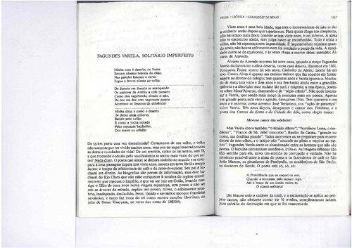 Fagundes Varela, solitário imperfeito