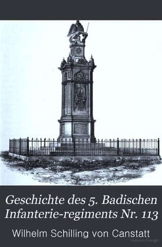 Geschichte des 5. Badischen Infanterie-Regiments Nr. 113