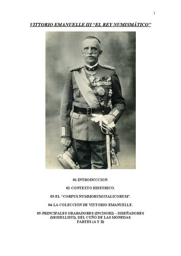 Vittorio Emanuele III - El Rey Numismático