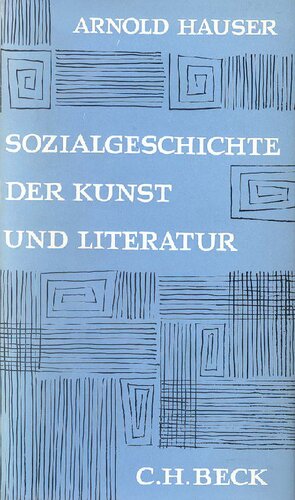 Sozialgeschichte der Kunst und Literatur