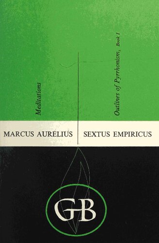 Meditations / Outlines of Pyrrhonism