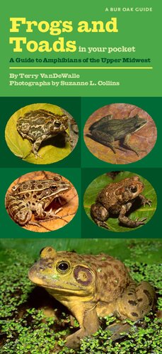 Frogs and Toads in Your Pocket: A Guide to Amphibians of the Upper Midwest (Bur Oak Guide)
