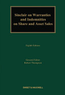 Sinclair on Warranties and Indemnities on Share and Asset Sales