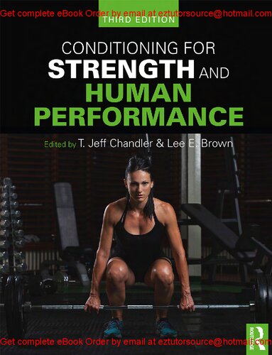 Conditioning for Strength and Human Performance
