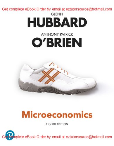 MicroEconomics, 8e  Glenn Hubbard