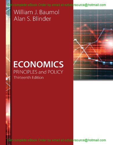 Economics Principles and Policy