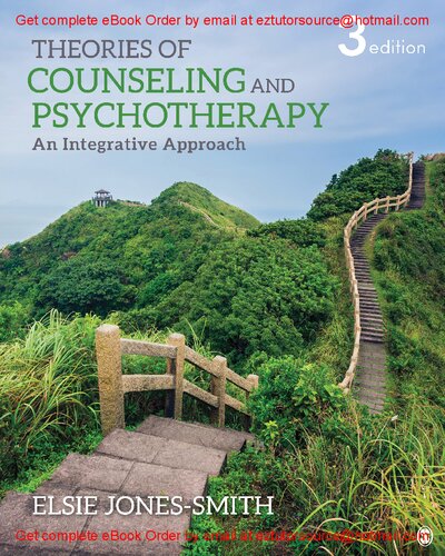 Theories of Counseling and Psychotherapy  An Integrative Approach