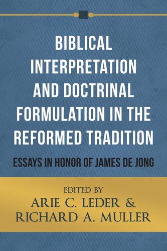Biblical Interpretation and Doctrinal Formation