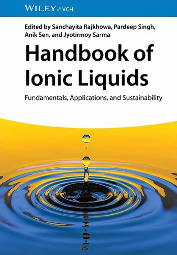 Handbook of Ionic Liquids: Fundamentals, Applications and Sustainability