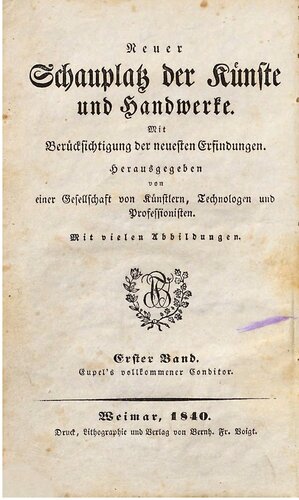 Der vollkommene Conditor [Konditor]