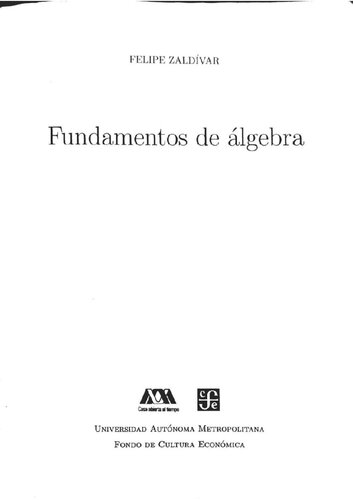 Fundamentos de álgebra