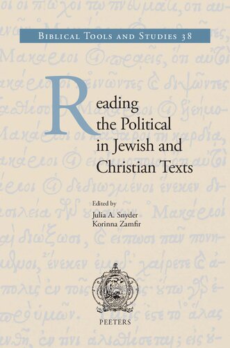 Reading the Political in Jewish and Christian Texts (Biblical Tools and Studies)