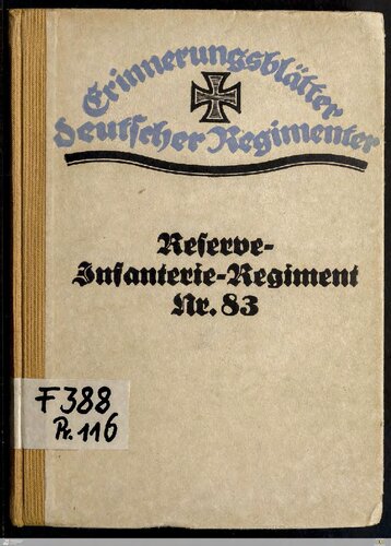 Reserve-Infanterie-Regiment Nr. 83