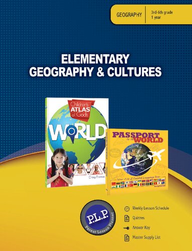 Elementary Geography & Cultures Parent Lesson Planner