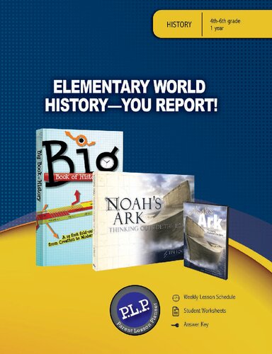 Elementary World History-You Report! Parent Lesson Planner