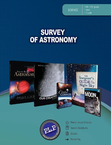 Survey of Astronomy Parent Lesson Planner