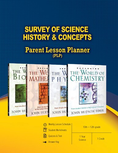 Survey of Science History & Concepts Parent Lesson Planner