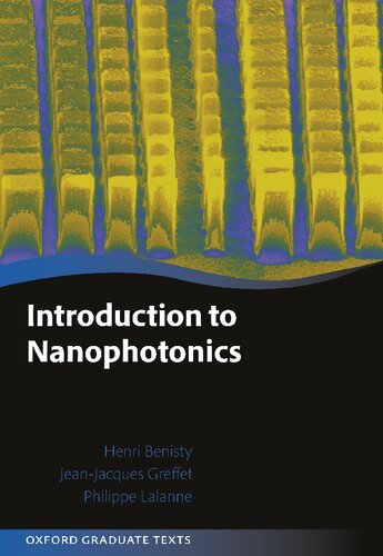 Introduction to Nanophotonics (Oxford Graduate Texts)