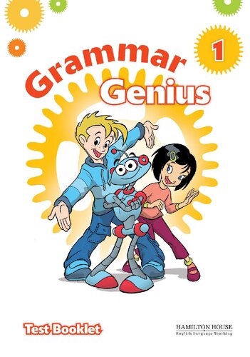Grammar Genius 1: Test Booklet