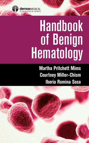 Handbook of Benign Hematology