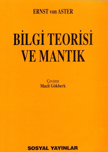 Bilgi Teorisi ve Mantık
