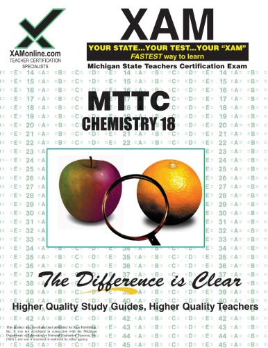 MTTC Chemistry 18 Teacher Certification Test Prep Study Guide, 2nd Edition ()
