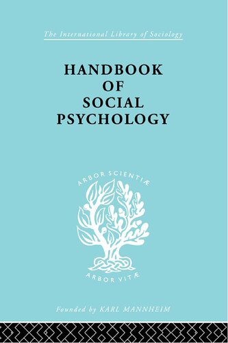 Handbook of Social Psychology