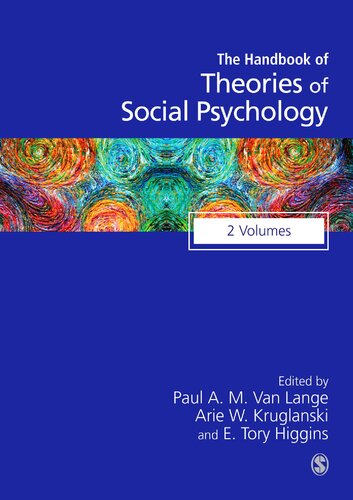 Handbook of Theories of Social Psychology (2 Volume Set)