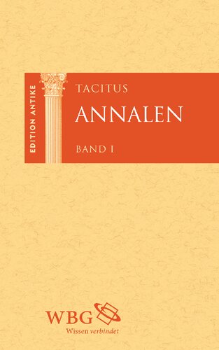 Annalen : lateinisch und deutsch. 1 (2011)