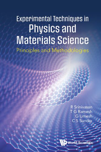Experimental Techniques in Physics and Materials Science. Principles and Methodologies