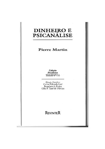 Dinheiro e psicanálise
