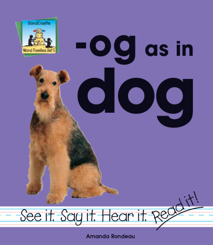 Og As in Dog (Word Families Set 5)