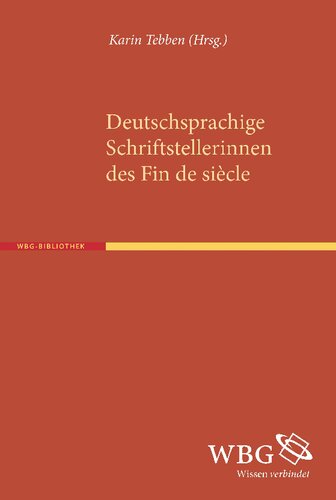 Deutschsprachige Schriftstellerinnen des Fin de siècle