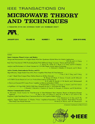 IEEE MTT-V058-I01 (2010-01)