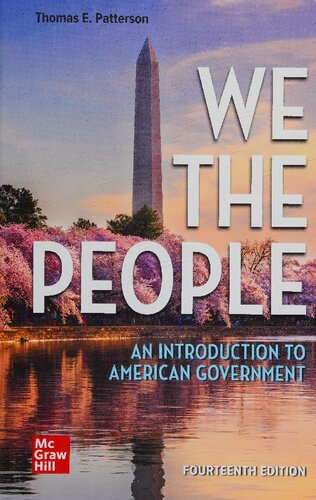 We The People. An Introduction of American Government