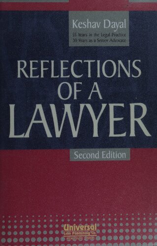 Reflections of a Lawyer