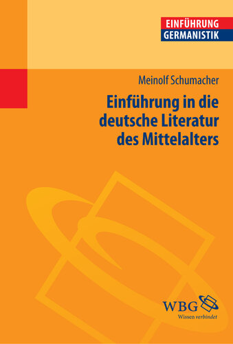 Einführung in die deutsche Literatur des Mittelalters: Redaktion: Grimm, Gunter E.; Bogdal, Klaus-Michael