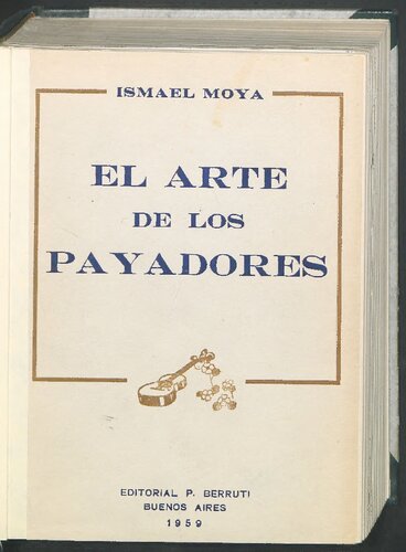 El arte de los payadores