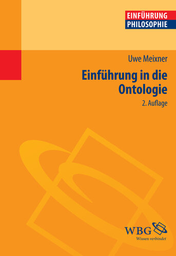 Einführung in die Ontologie: Redaktion: Strobach, Niko; Schönecker, Dieter