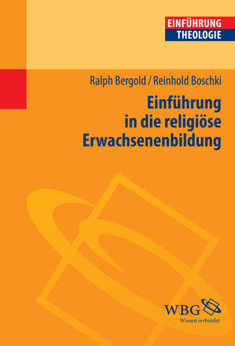 Einführung in die religiöse Erwachsenenbildung