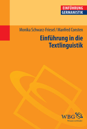 Einführung in die Textlinguistik