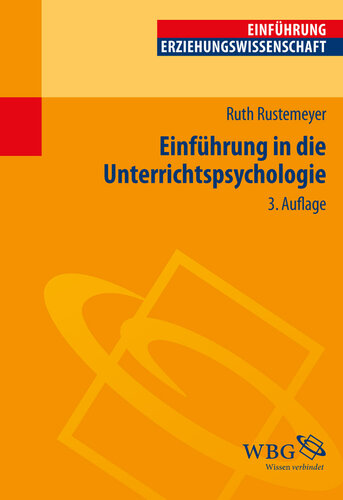 Einführung in die Unterrichtspsychologie